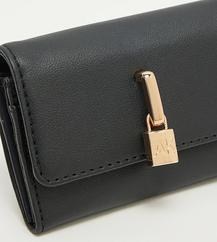 ANNE KLEIN  Anne Klein Logo Detail Flap Wallet for Women | Best Price UAE